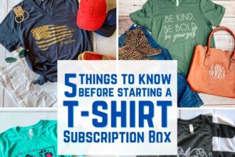 5 Things To Know Before Starting A T-shirt Subscription Box