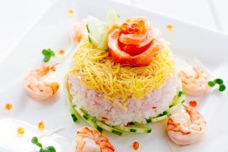 Chirashi Sushi Cake: A Festive Twist on a Classic Delight