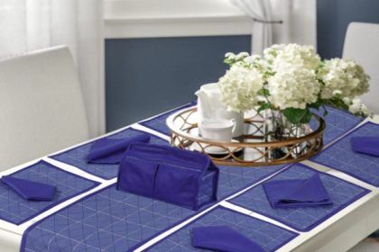 Elevate Your Dining Experience: Table Runner for Round Tables and Thirstystone Coasters